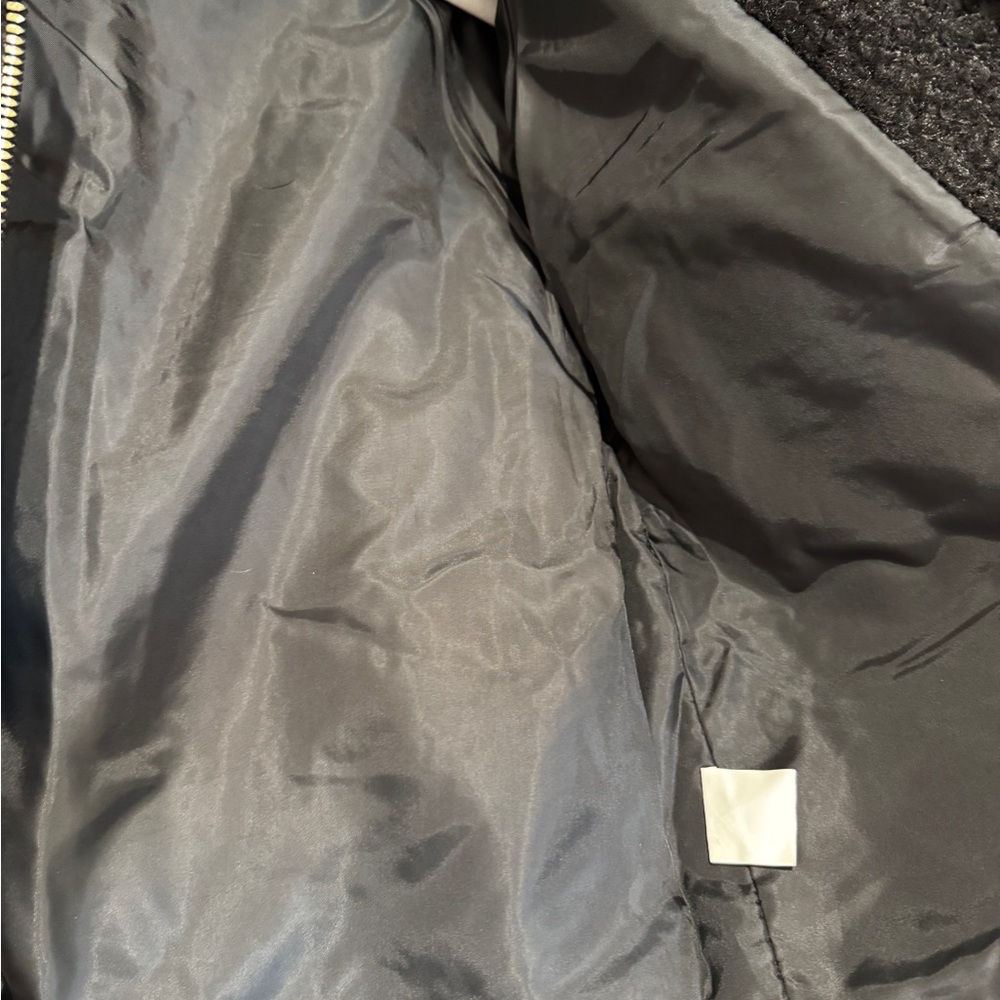 Black Label Black Teddy Jacket — NWOT - Picture 9 of 9